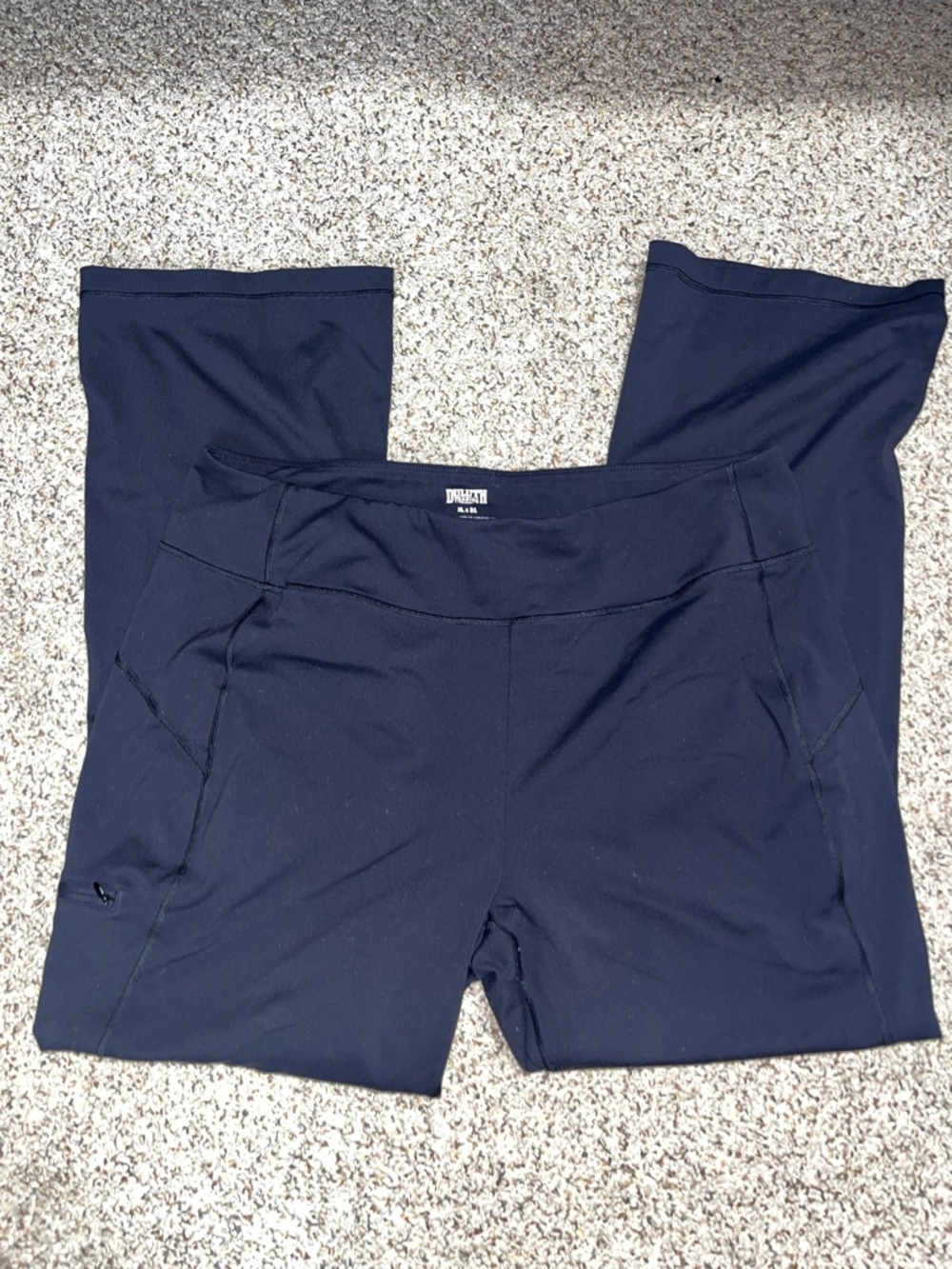 Duluth Trading Co Black Women's NoGA Classic Bootcut Pants